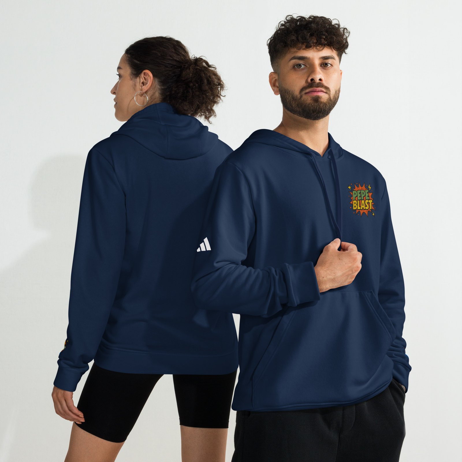 adidas fleece hoodie - Image 2