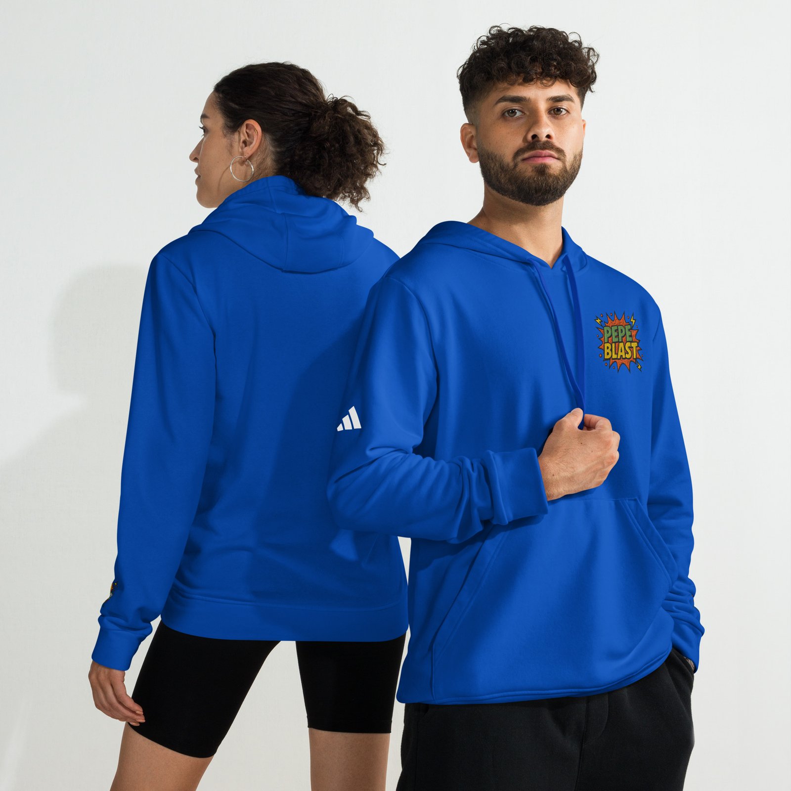 adidas fleece hoodie - Image 3